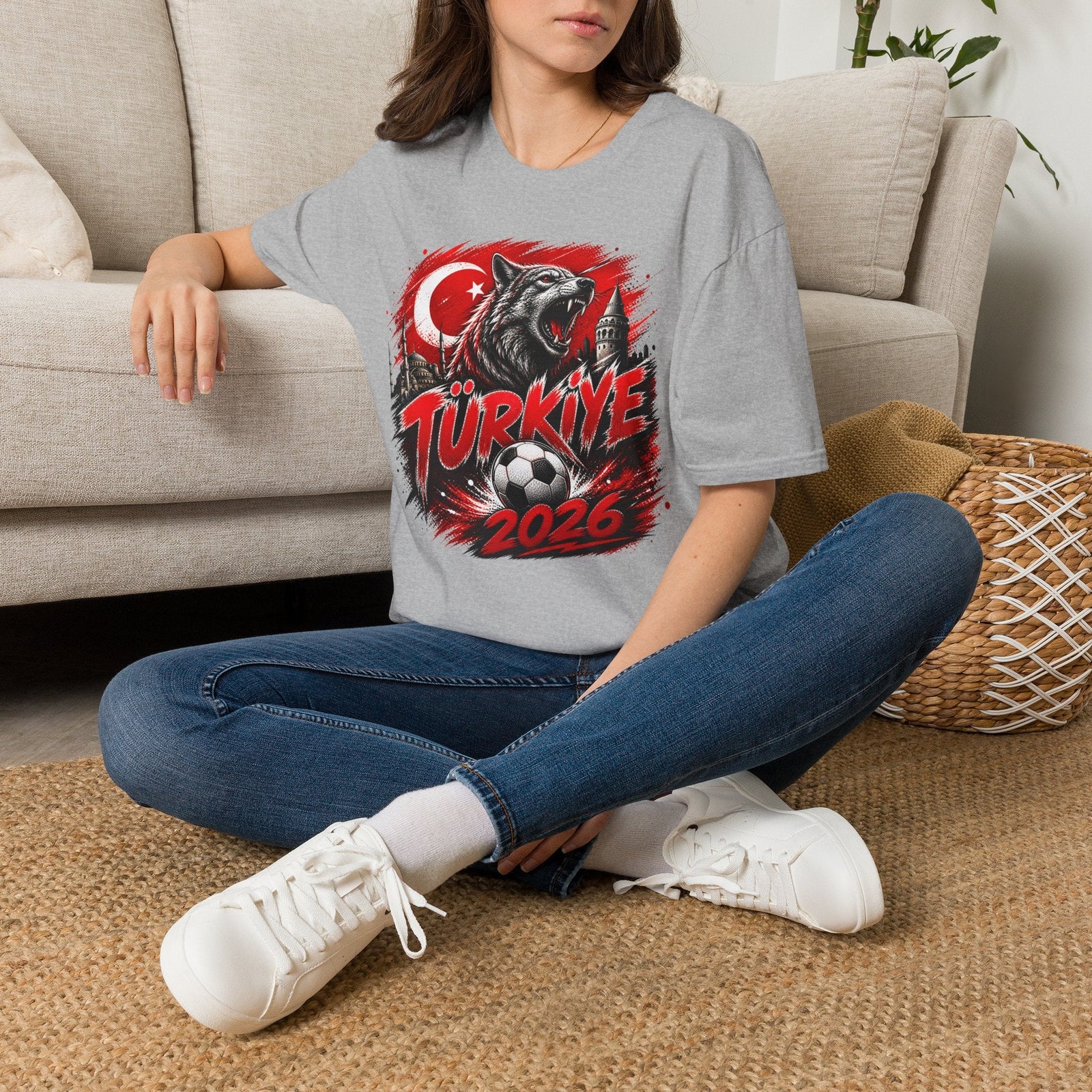 Türkiye 2026 World Cup Graphic T-Shirt - soccer fan t-shirt | GoalRush Studio