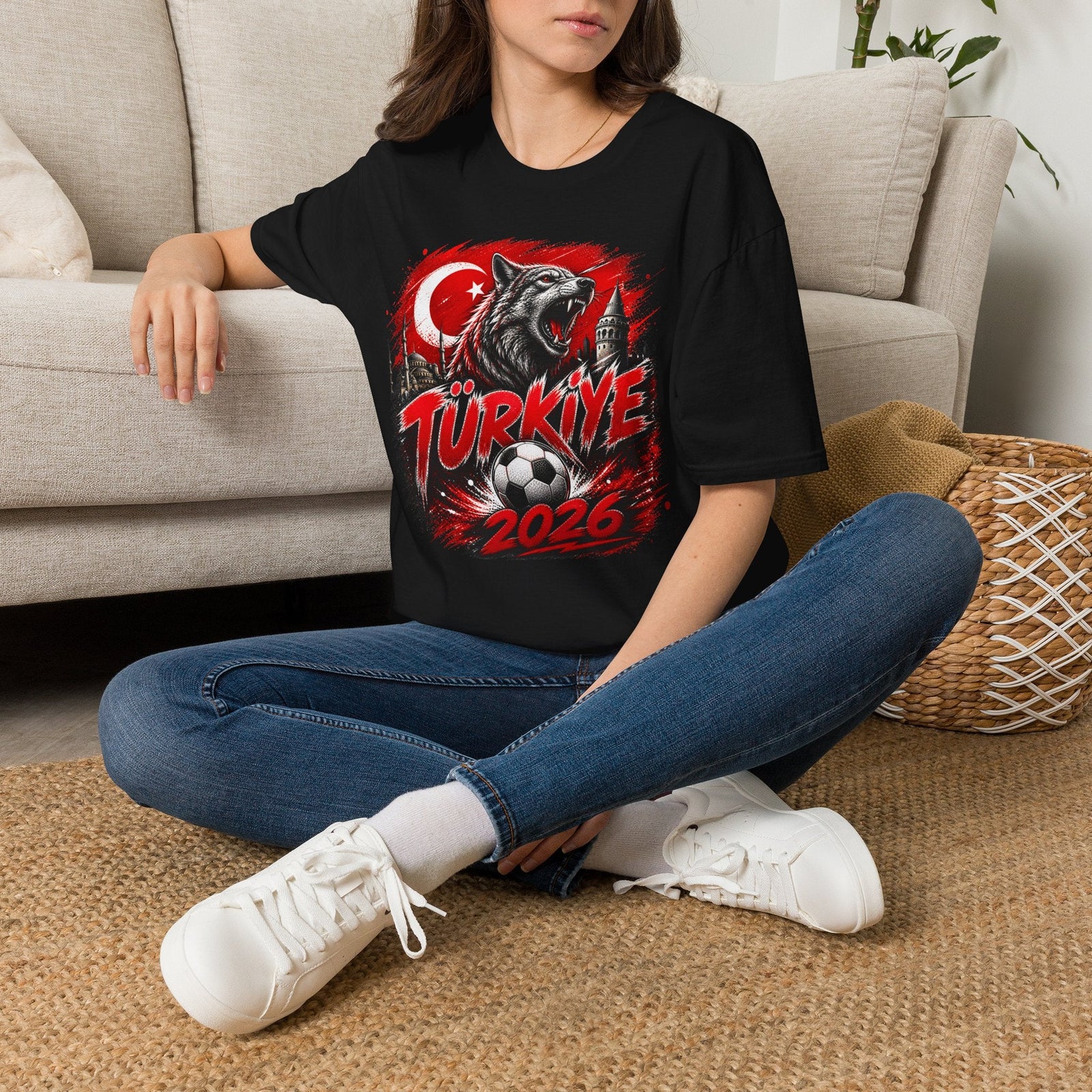 Türkiye 2026 World Cup Graphic T-Shirt - soccer fan t-shirt | GoalRush Studio