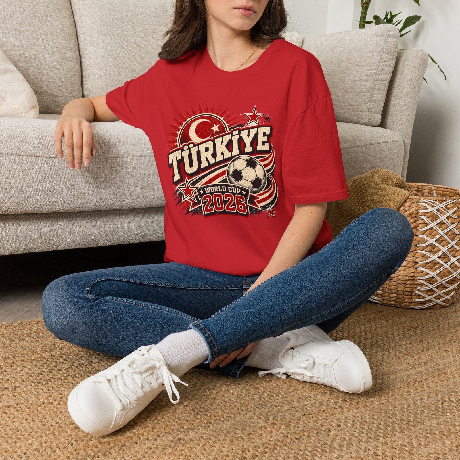 Türkiye 2026 World Cup Retro T‑Shirt - soccer fan t-shirt | GoalRush Studio