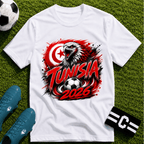 Tunisia 2026 World Cup Graphic T-Shirt - soccer fan t-shirt | GoalRush Studio
