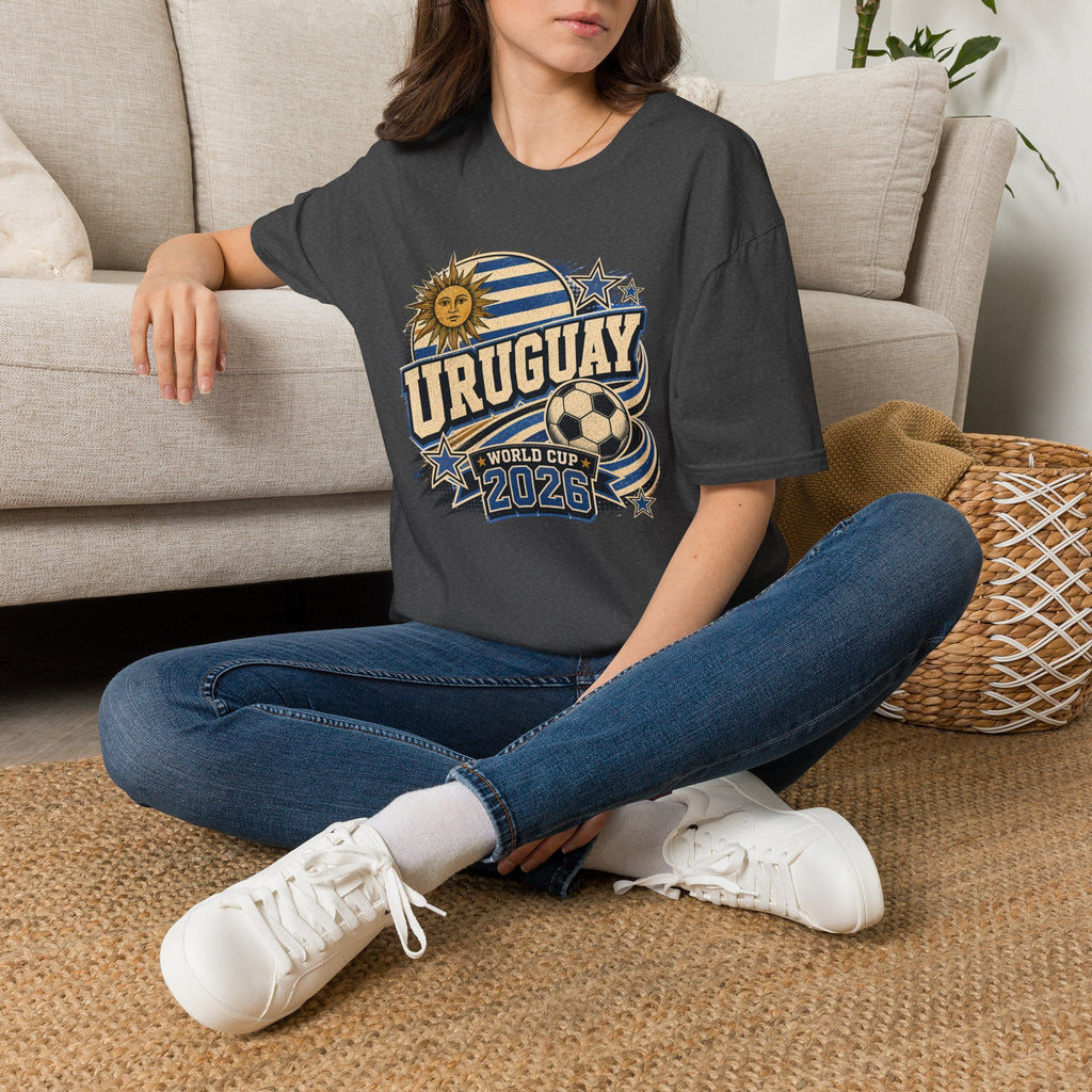 Uruguay 2026 World Cup Retro T-Shirt - soccer fan t-shirt | GoalRush Studio