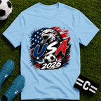 USA 2026 World Cup Graphic T-Shirt - soccer fan t-shirt | GoalRush Studio