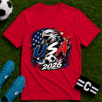 USA 2026 World Cup Graphic T-Shirt - soccer fan t-shirt | GoalRush Studio