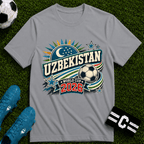 Uzbekistan 2026 World Cup Retro T-Shirt - soccer fan t-shirt | GoalRush Studio