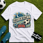 Uzbekistan 2026 World Cup Retro T-Shirt - soccer fan t-shirt | GoalRush Studio