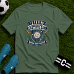 Vintage Football Graphic T-Shirt "Built for the Beautiful Game" - soccer fan t-shirt | GoalRush Studio