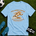 Vintage Rabbit Soccer T-Shirt "Pace Without Purpose" - soccer fan t-shirt | GoalRush Studio