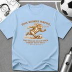 Vintage Rabbit Soccer T-Shirt "Pace Without Purpose" - soccer fan t-shirt | GoalRush Studio