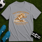 Vintage Rabbit Soccer T-Shirt "Pace Without Purpose" - soccer fan t-shirt | GoalRush Studio