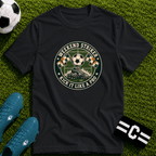 Vintage Weekend Striker T-Shirt (Kick It Like a Pro) - soccer fan t-shirt | GoalRush Studio
