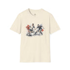 Watercolour Art Soccer Players T-Shirt - soccer fan t-shirt | GoalRush Studio