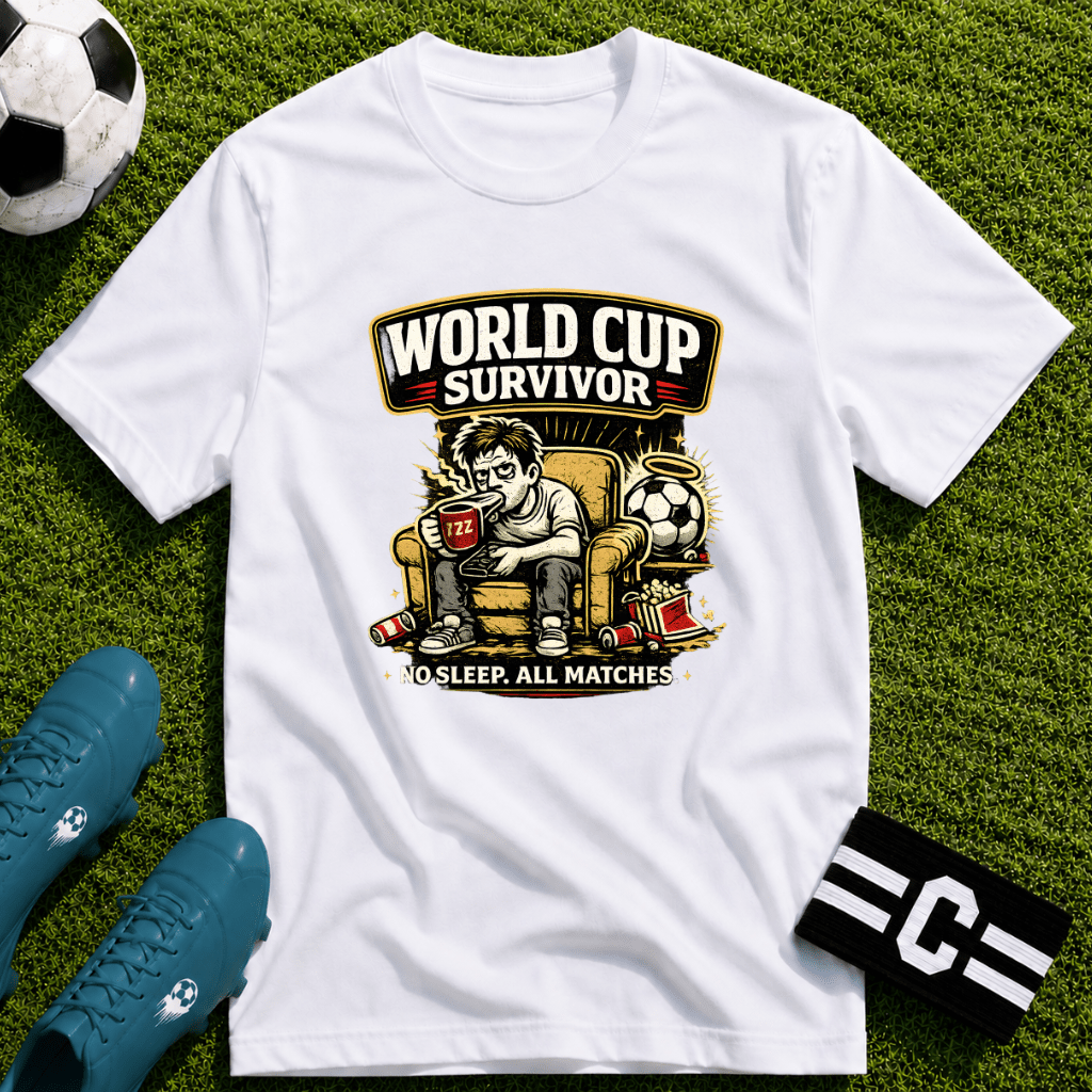 World Cup Survivor T-Shirt - soccer fan t-shirt | GoalRush Studio