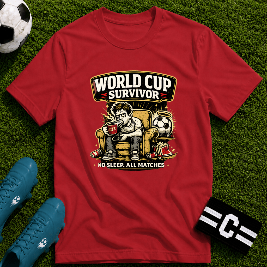 World Cup Survivor T-Shirt - soccer fan t-shirt | GoalRush Studio